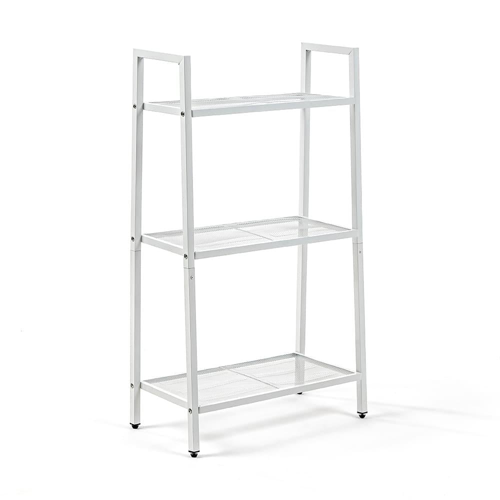 Стеллаж-этажёрка двухъярусная из металла AMF 60х28,5х101 см Белый (SW-00002103)