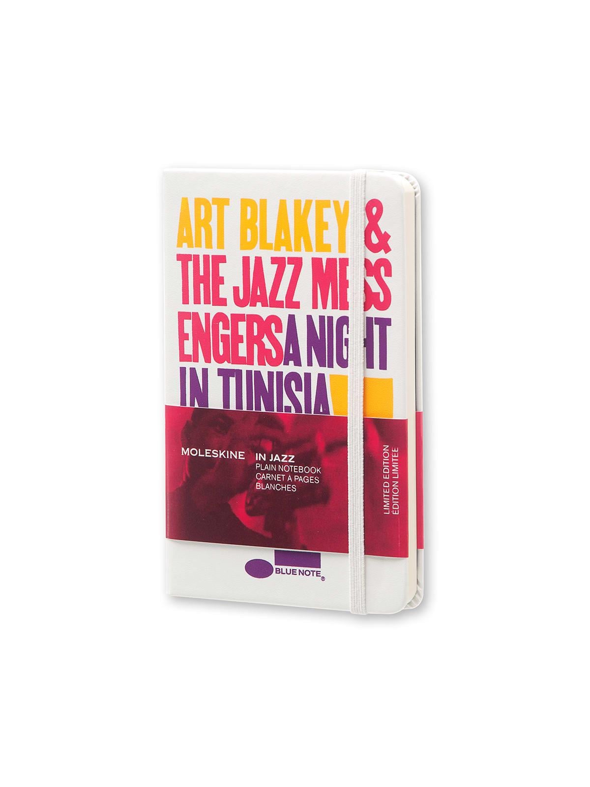 Записник Moleskine Bluenote кишеньковий нелінований Білий (LEBLQP012)