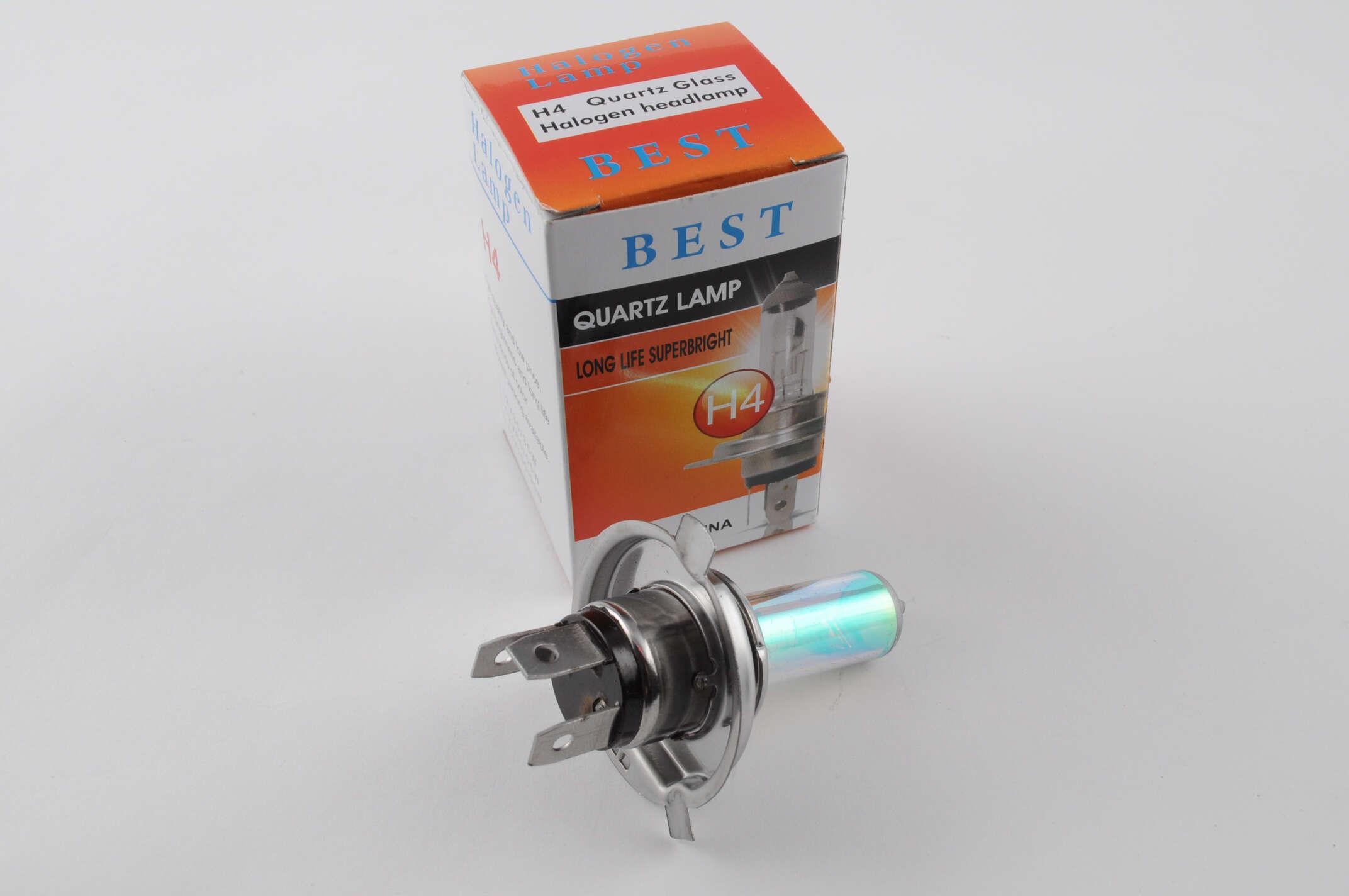 Лампа BEST H4 12V 18W/18W Розовый (H-67) Лампа BEST H4 12V 18W/18W Розовый (H-67)