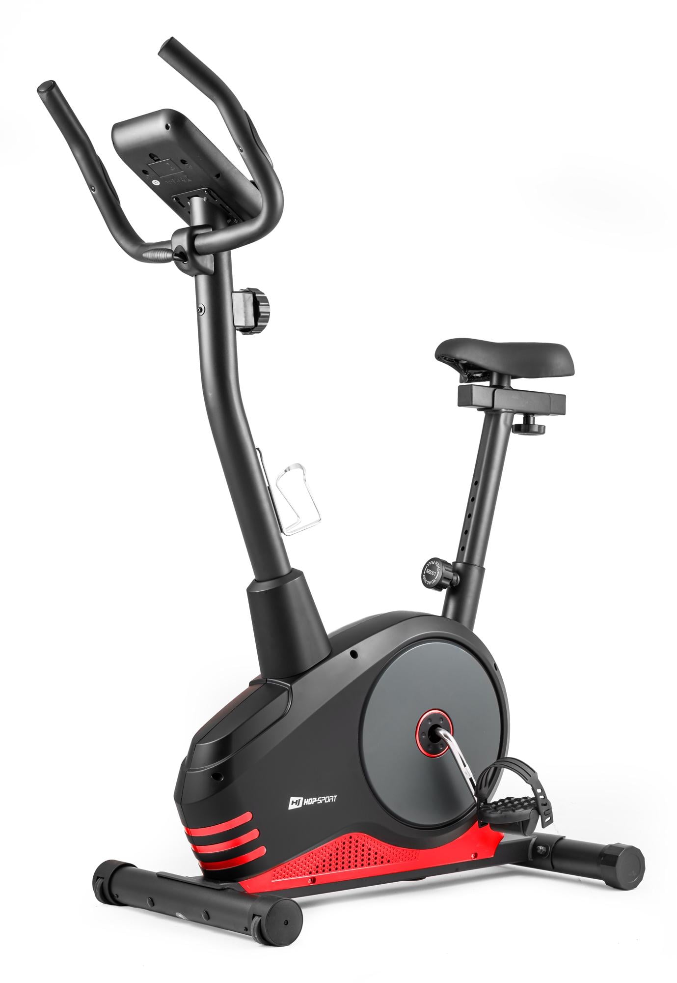 Велотренажер Hop-Sport HS-2080 Spark Чорно-червоний (2020)