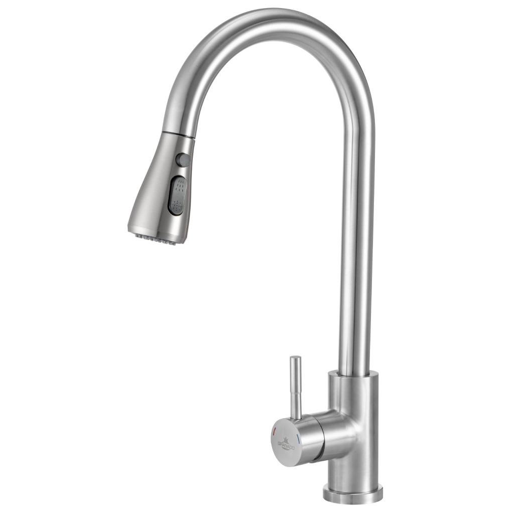 Смеситель Granado Campo LUX Inox (gz0507L)