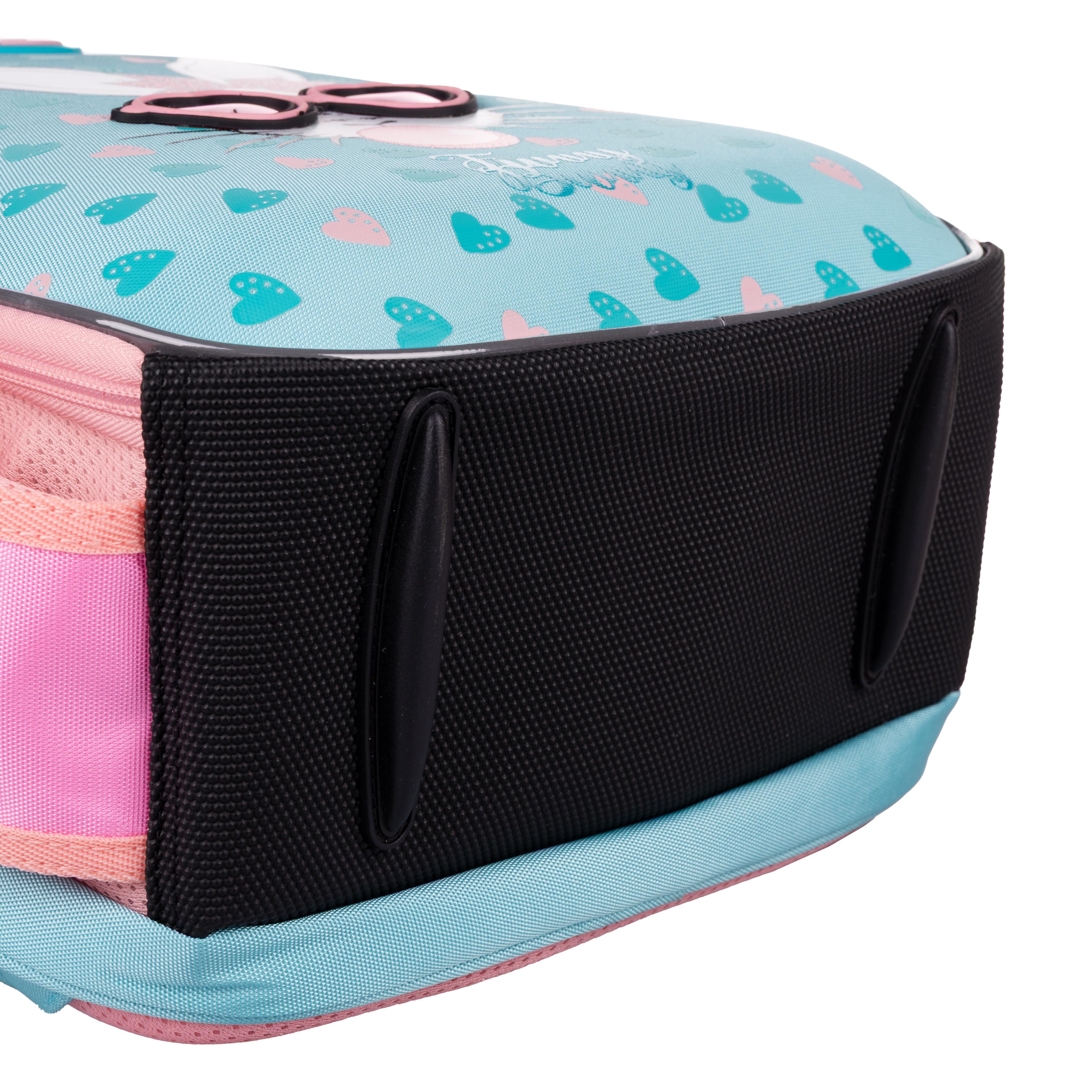 Школьный рюкзак каркасный YES Funny Bunny H-100 (559843) - фото 11