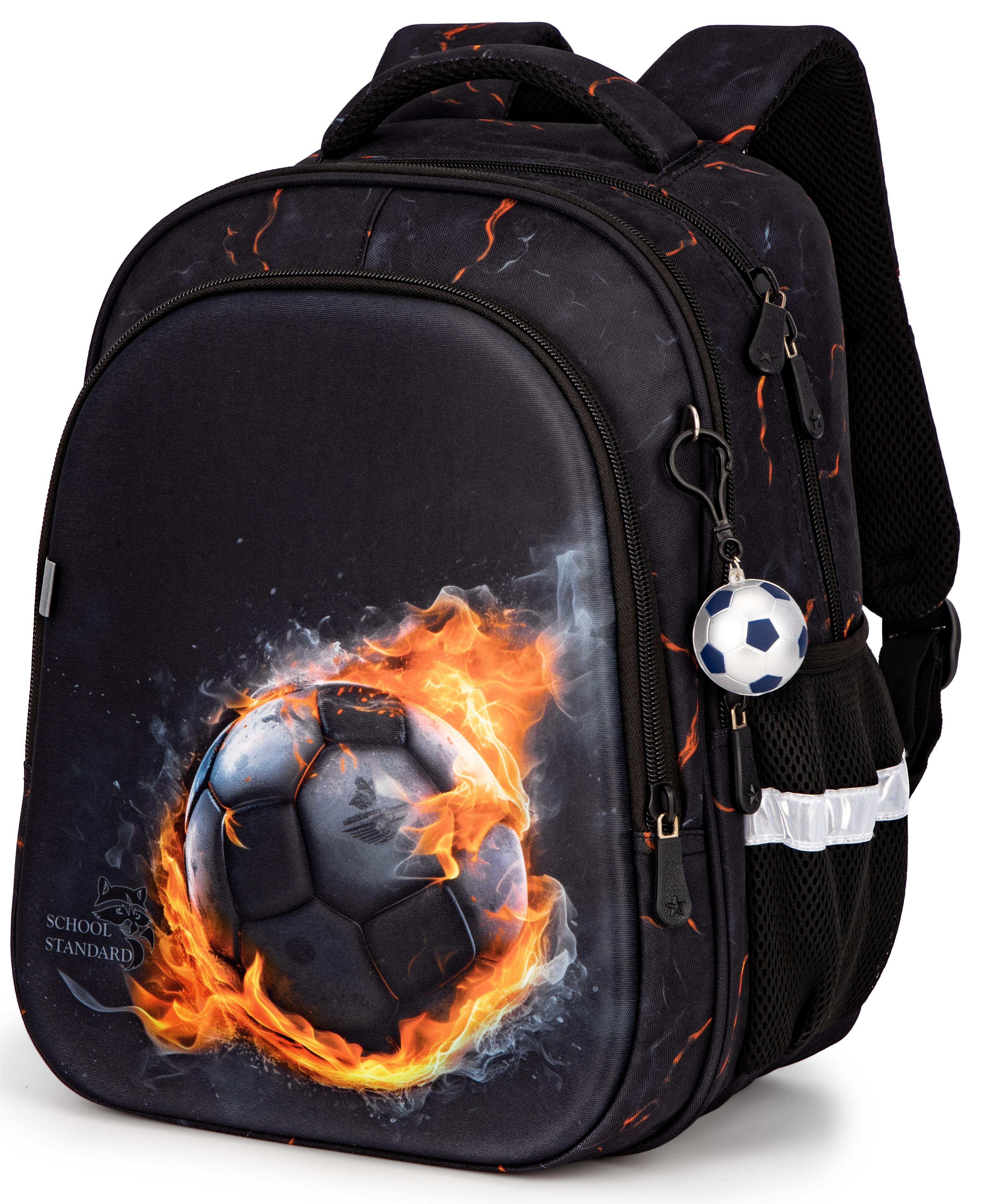 Шкільний рюкзак для хлопчика School Standard М'яч ортопедичний для першокласника 38х30х18 см (150-18) - фото 1 Шкільний рюкзак для хлопчика School Standard М'яч ортопедичний для першокласника 38х30х18 см (150-18) - фото 1