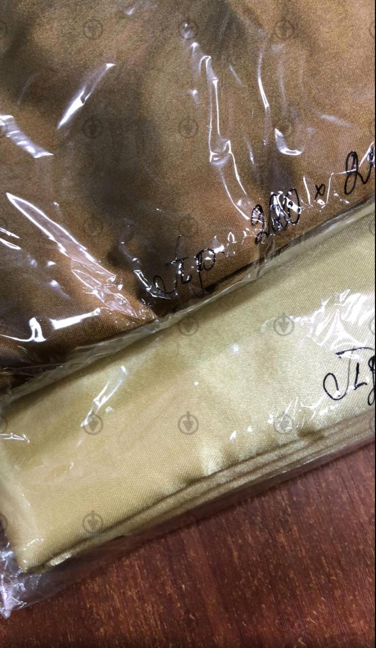 Комплект постільної білизни Moka Textile євро 2 наволочки 50х70 см/70х70 см Бронзово-золотий (2392405804) - фото 5 Комплект постільної білизни Moka Textile євро 2 наволочки 50х70 см/70х70 см Бронзово-золотий (2392405804) - фото 5