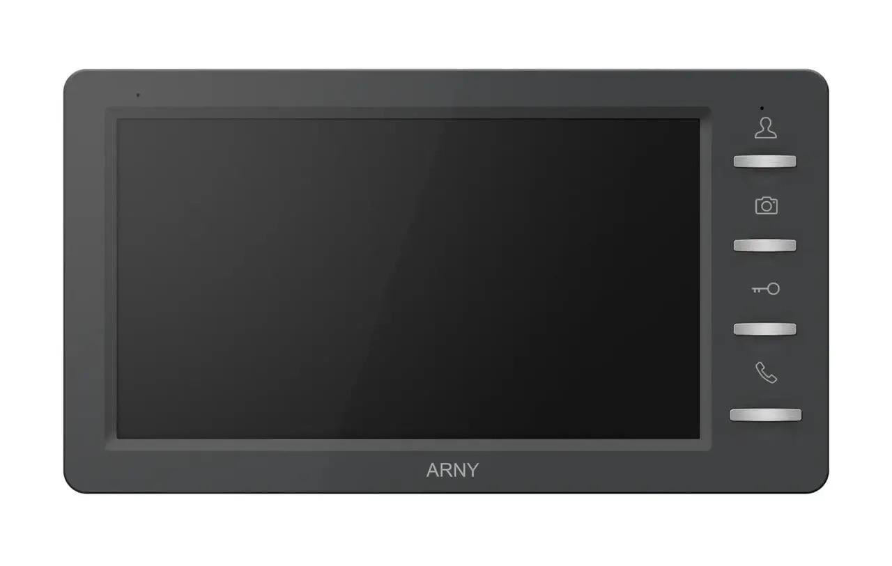 Аналоговый видеодомофон ARNY AVD-708 7'' Graphite