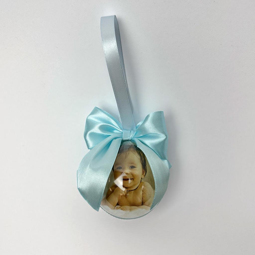 Куля новорічна з фото та метрикою 10 см - фото 3 Куля новорічна з фото та метрикою 10 см - фото 3