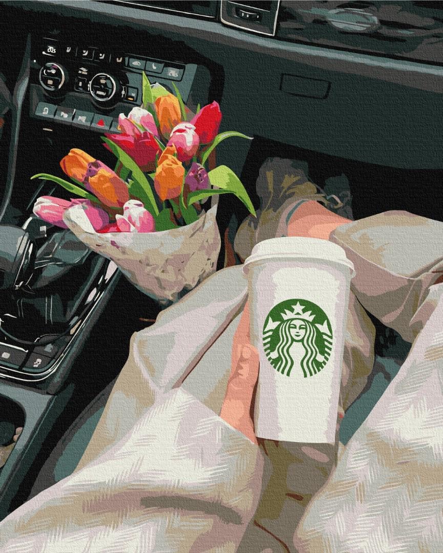 Картина за номерами Brushme Аксесуари подорожі 40x50 см (BS53035)