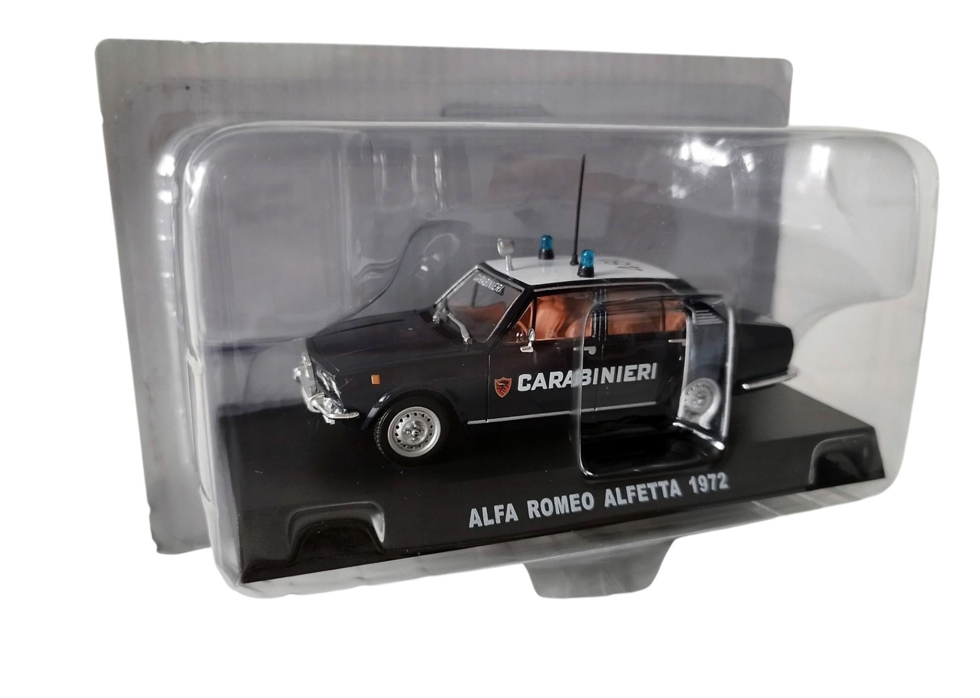 Колекційна модель Alfa Romeo Alfetta 1972 Carabinieri DeAgostini 1:43