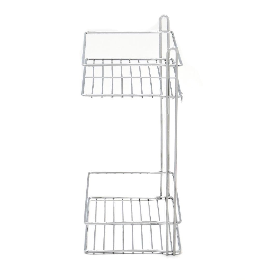 Полиця двоярусна Homax 28x15,5x31,7 см (EBA-1002) - фото 4 Полиця двоярусна Homax 28x15,5x31,7 см (EBA-1002) - фото 4