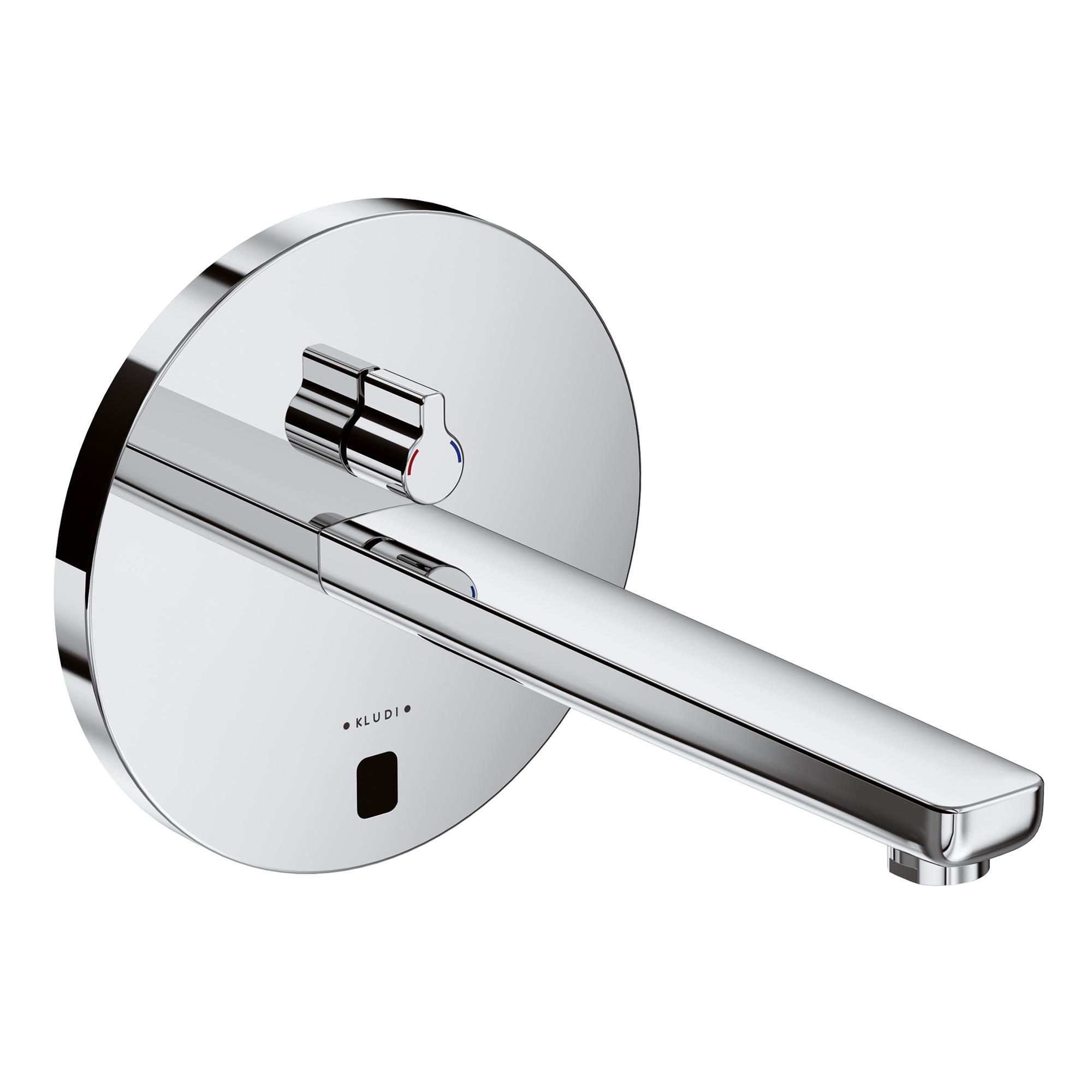 Змішувач для умивальника Kludi Zenta 3840105 сенсорний Хром (142919)