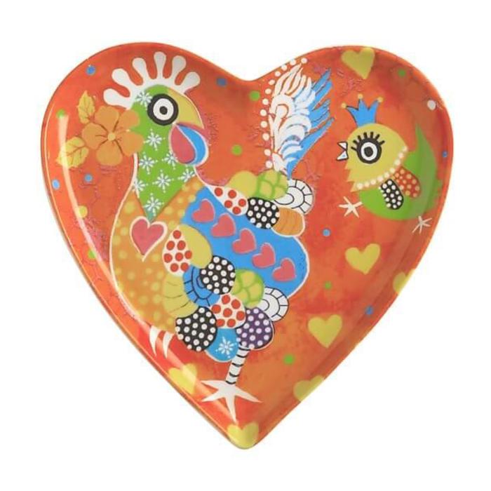 Тарелка десертная Maxwell & Williams Chicken Dance LOVE HEARTS 15,5 см