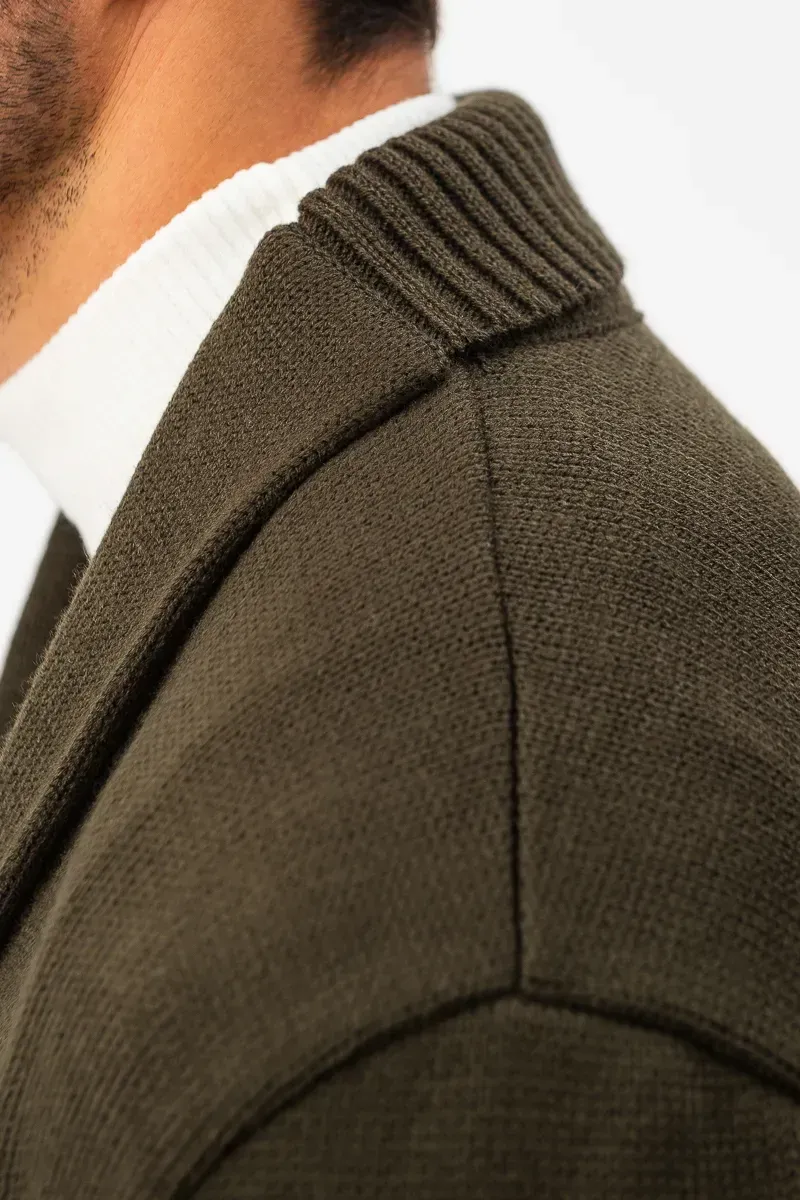 Водолазка чоловіча SVTR з м'якої італійської пряжі р. 54 Хакі (220) - фото 5 Водолазка чоловіча SVTR з м'якої італійської пряжі р. 54 Хакі (220) - фото 5