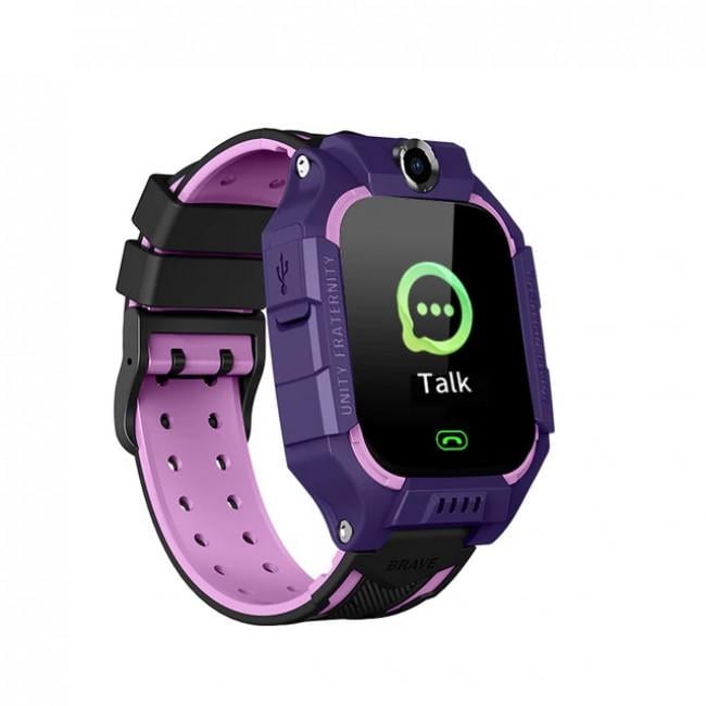 Дитячий смарт годинник-телефон Smart Baby Watch Aishi Q19 Violet з GPS - фото 3