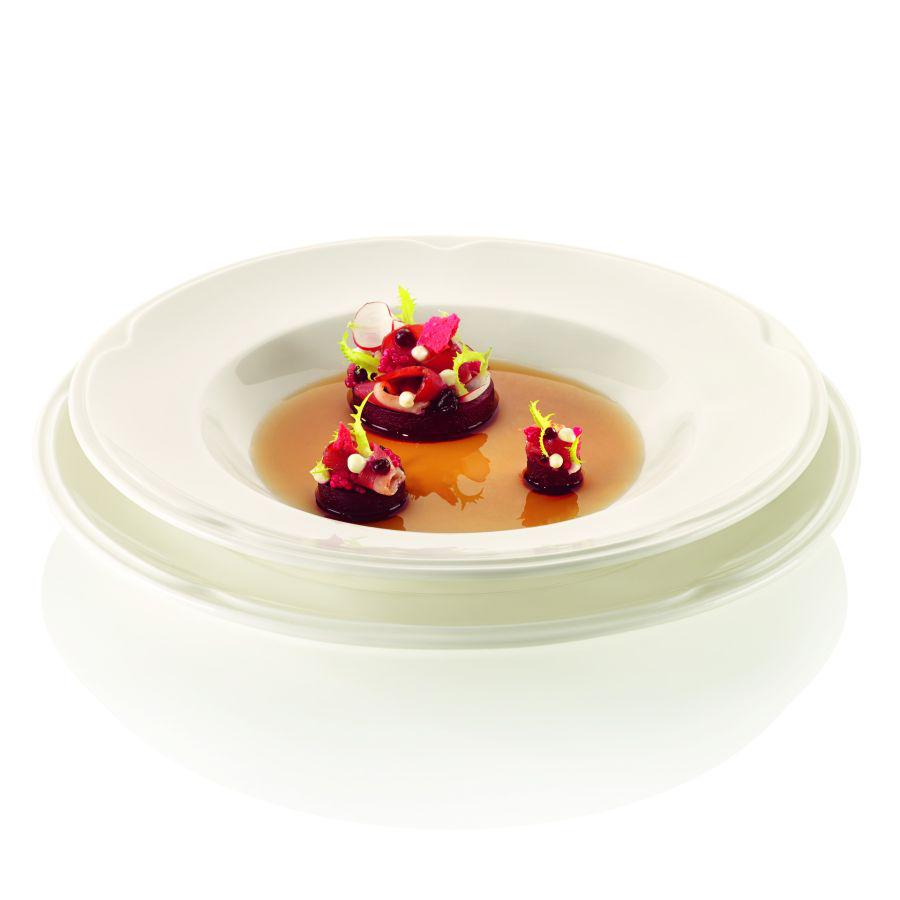 Тарелка глубокая Anna line RAK PORCELAIN 400 мл 24 см (R-ANDP24-12) - фото 4 Тарелка глубокая Anna line RAK PORCELAIN 400 мл 24 см (R-ANDP24-12) - фото 4