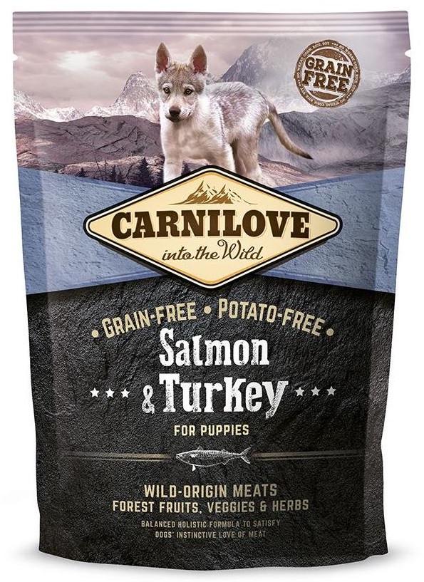 Корм беззерновий для цуценят Carnilove Salmon&Turkey Puppy лосось та індичка всіх порід 1,5 кг (1789920049)