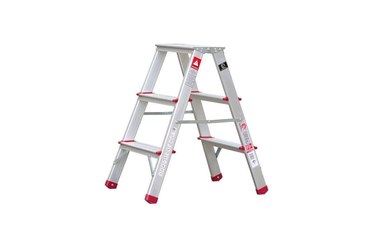 Драбина двостороння Intertool 660 мм x 3 сходини (LT-1103)