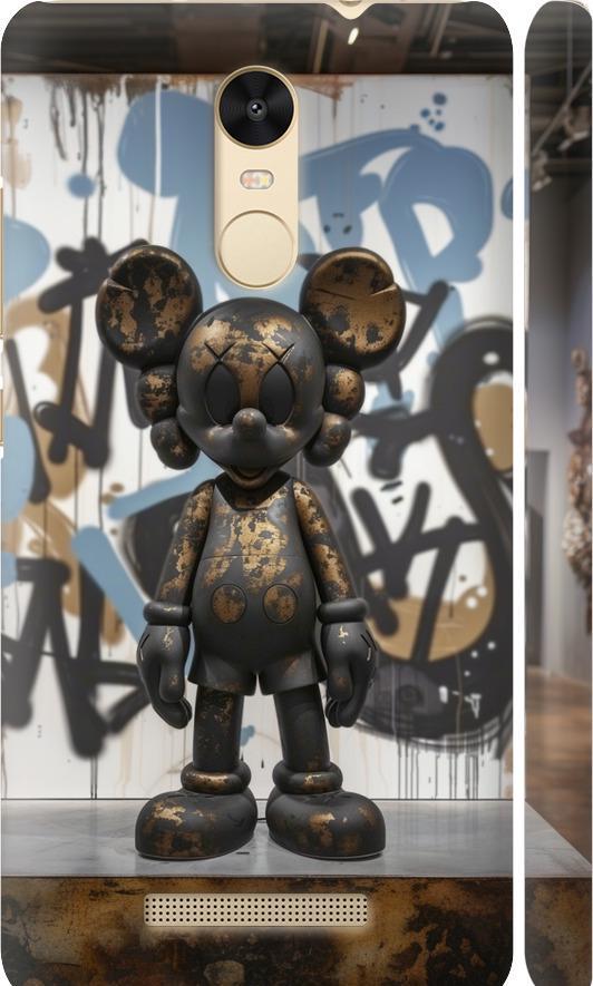 Чехол на Xiaomi Redmi Note 3 Bronze kaws v2 (6098c-95-42517)