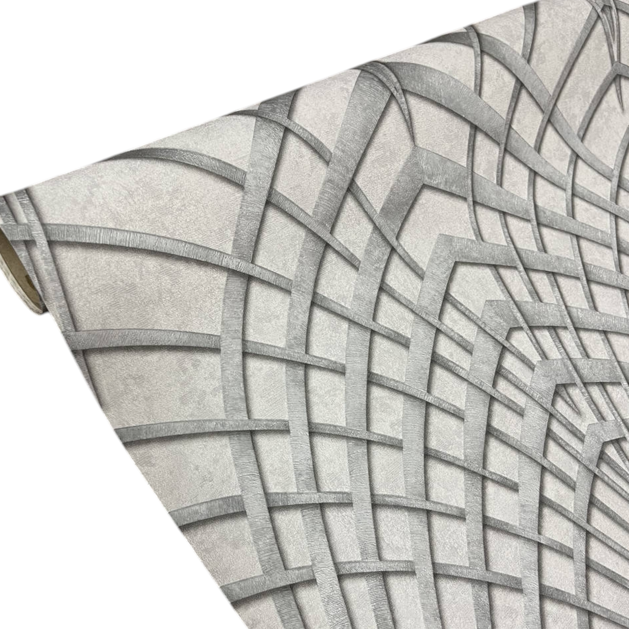 Шпалери вінілові Marburg Абстрактний візерунок на флізеліновій основі 10,05x1,06 м Сірий (31953)