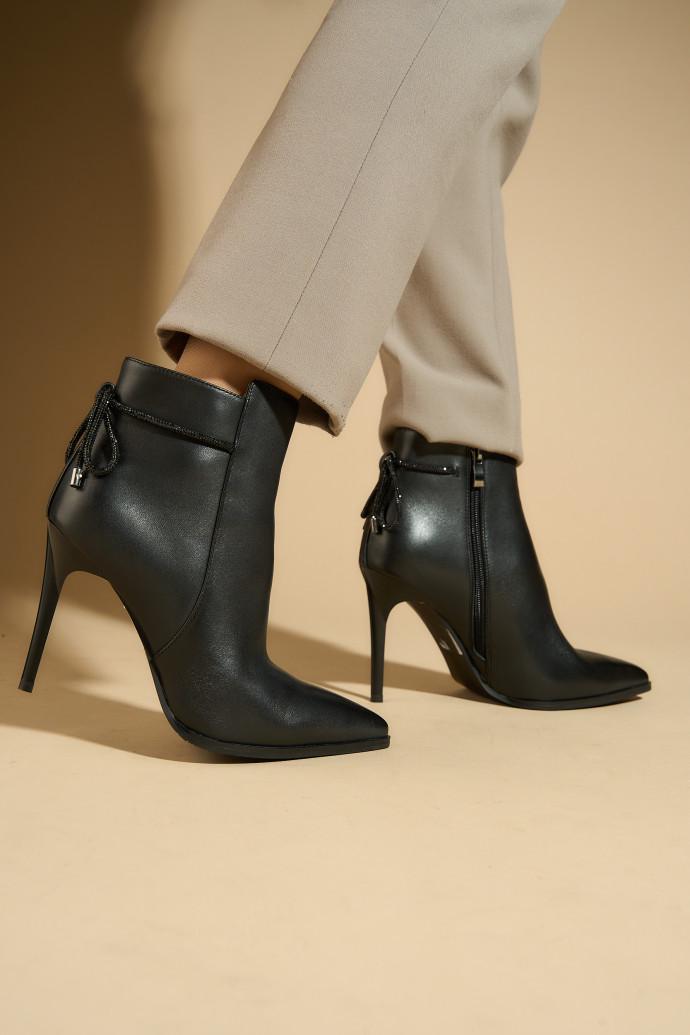 Ботильйони жіночі Fabio Monelli р. 38 Чорний (180266) - фото 3 Ботильйони жіночі Fabio Monelli р. 38 Чорний (180266) - фото 3