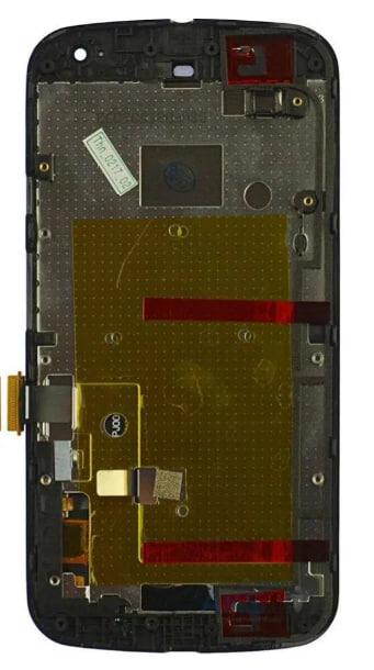 Дисплейный модуль сенсорный для Motorola XT1062/XT1063/XT1064/XT1068 Moto G2+Frame Black (000052044)