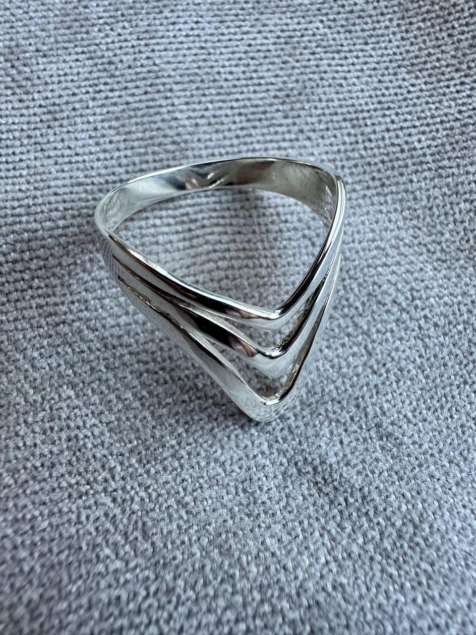 Колечко фалангове Его 925 проба (26943319) - фото 4 Колечко фалангове Его 925 проба (26943319) - фото 4