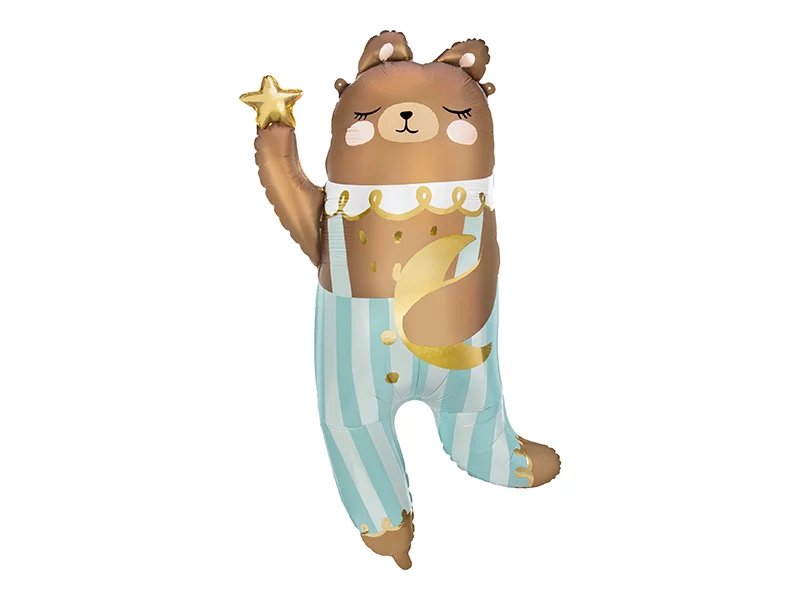 Шарик фольгированный PartyDeco Мишка 72х104 см (5904555016101)