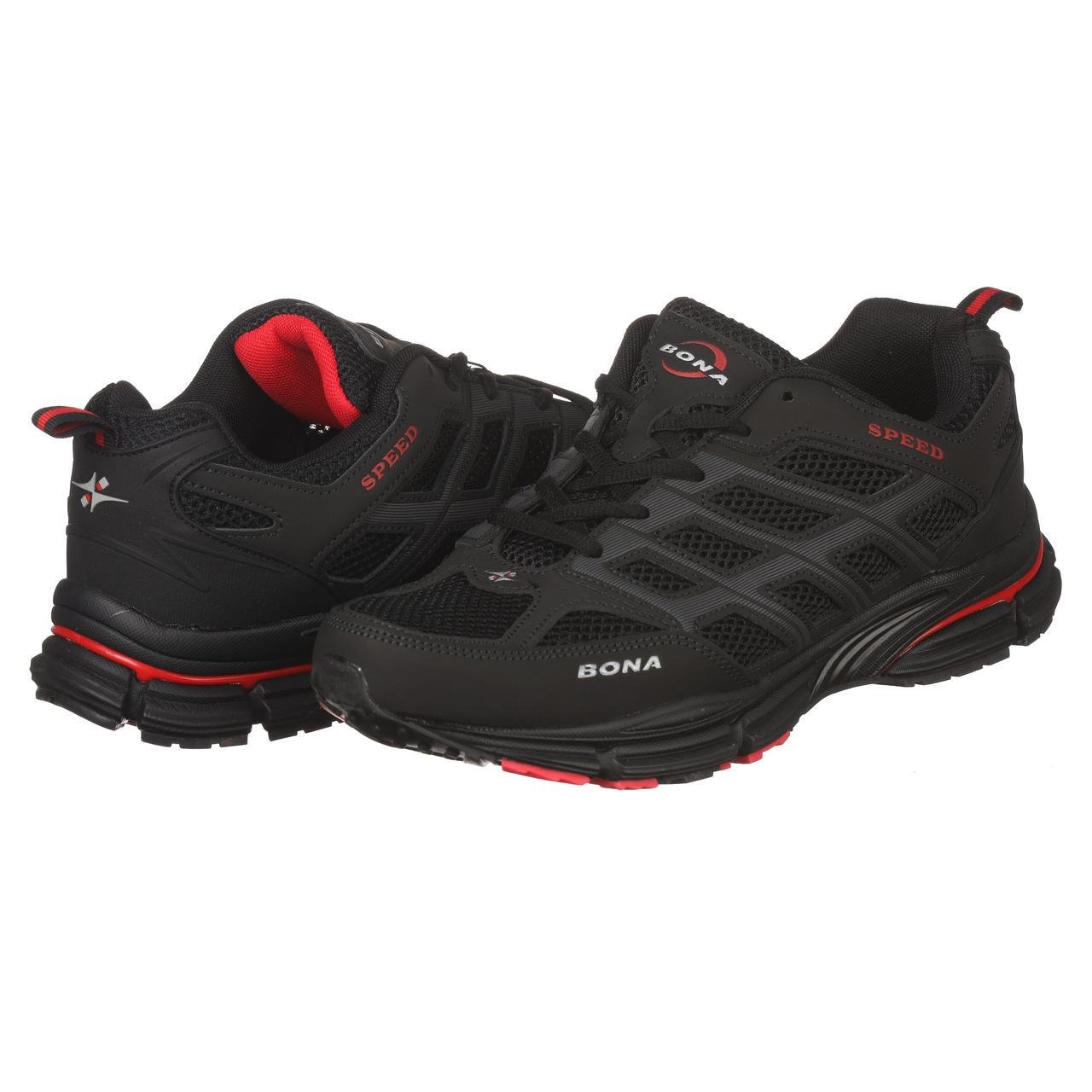 Кросівки чоловічі Bona 936D5 комбіновані р. 43 Чорний (20071)