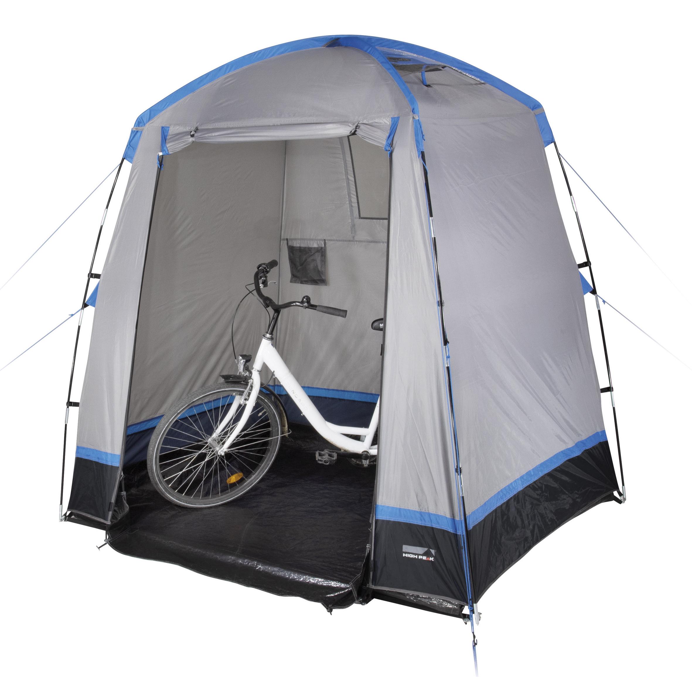 Палатка High Peak Torbole Light Grey/Black/Blue (14014) - фото 2