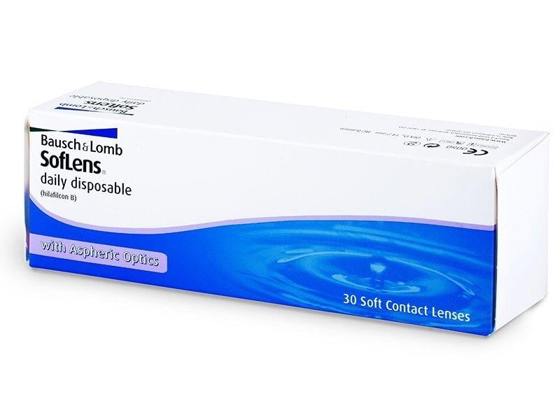 Контактные линзы Bausch & Lomb SofLens daily disposable -6,50 30 шт. (/30/соф1д/650/)