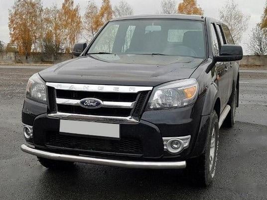 Передняя защита ST008 CAN для Ford Ranger 2007-2011 гг. нержавеющая сталь Хром