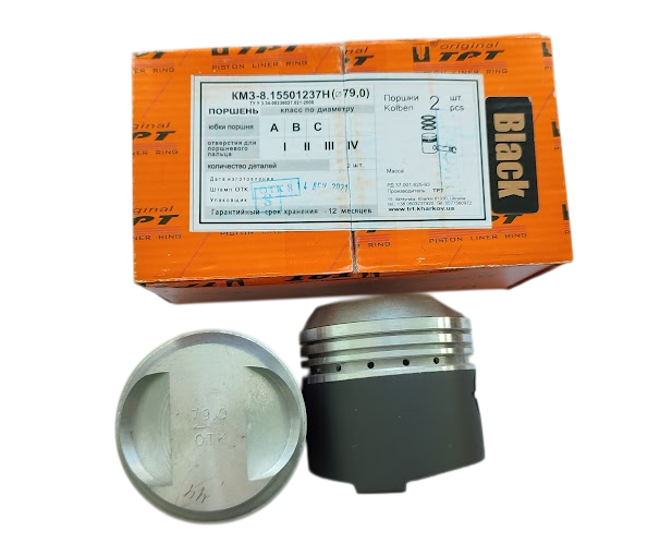 Поршни Днепр МТ 79,0 ТРТ под ВАЗ кольца графитовое покрытие (26623696)