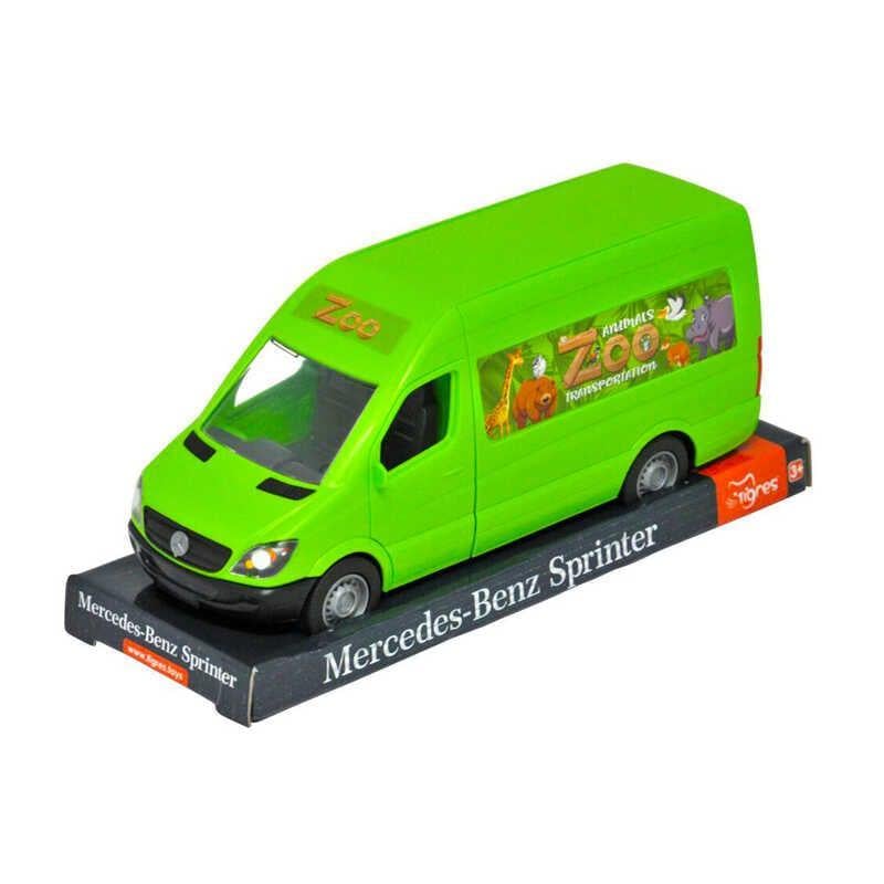 Автомобиль грузовой Tigres 39715 Mercedes-Benz Sprinter Зеленый