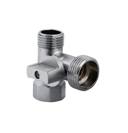 Кран для подключения сантехприборов Nolf NF.1110 1/2" M x 3/4" M x 1/2" F (NF2971) Кран для подключения сантехприборов Nolf NF.1110 1/2" M x 3/4" M x 1/2" F (NF2971)