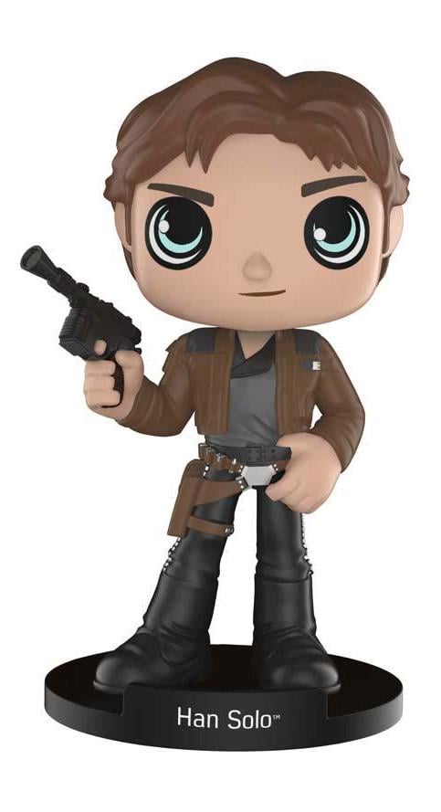 Ігрова фігурка Funko Pop! Wobblers Серії Зоряні Війни Останній джедай Хан Соло 17 см