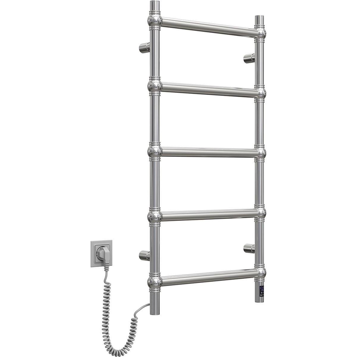 Рушникосушарка електрична NAVIN Retro Sensor лівобічна з нержавіючої сталі 500x1000 мм (10-040133-5010)