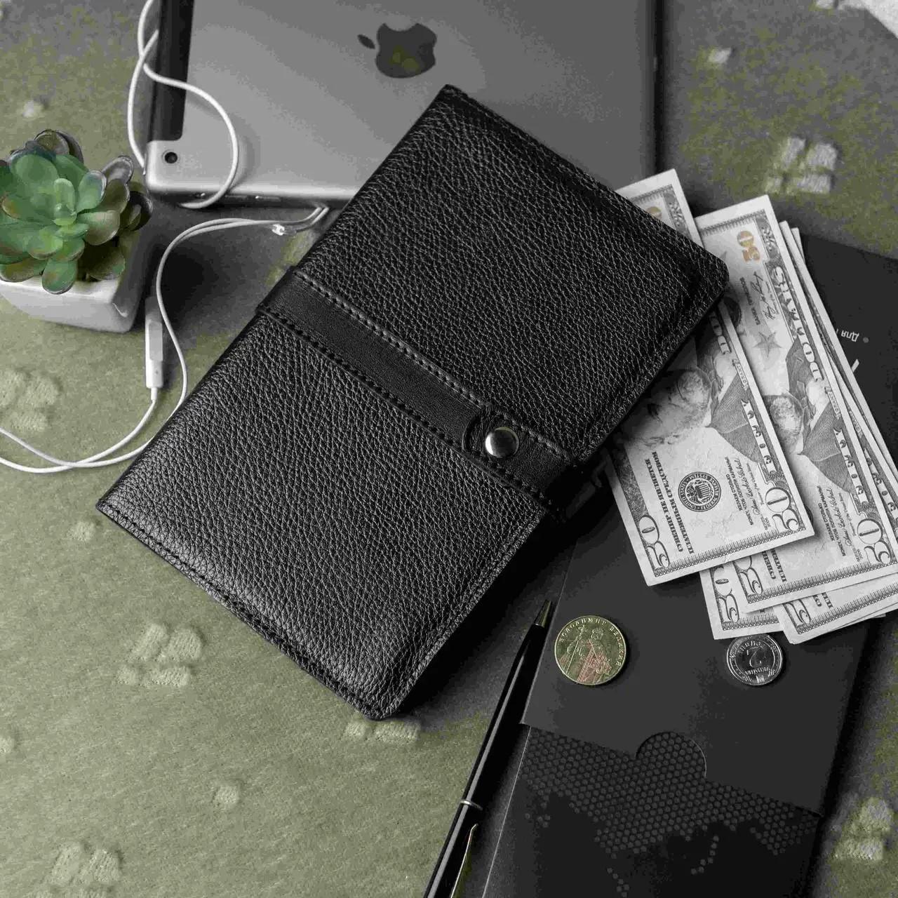Блокнот шкіряний Betterson Genesis Чорний (Genesis Black)