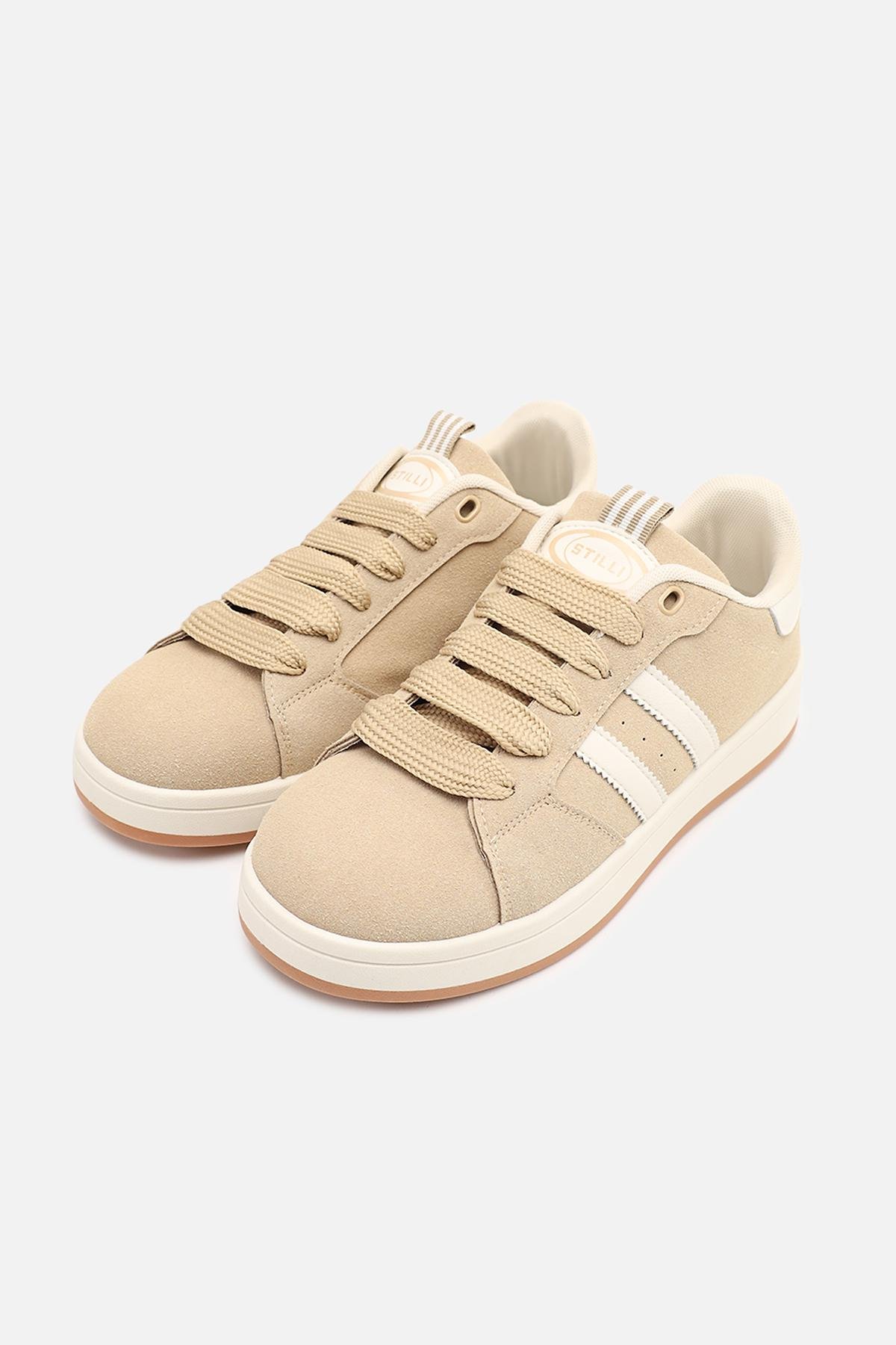 Кеди жіночі ЦБ-00273246 р. 36 Бежевий (SKT001054016) - фото 3