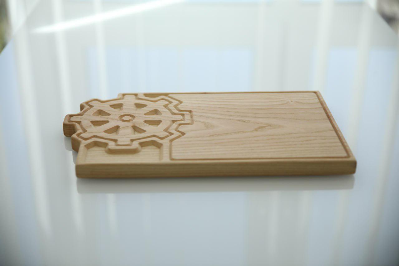 Деревянная дощечка Штурвал Ясень 35х20х2 см (WDK-42.1) - фото 7 Деревянная дощечка Штурвал Ясень 35х20х2 см (WDK-42.1) - фото 7