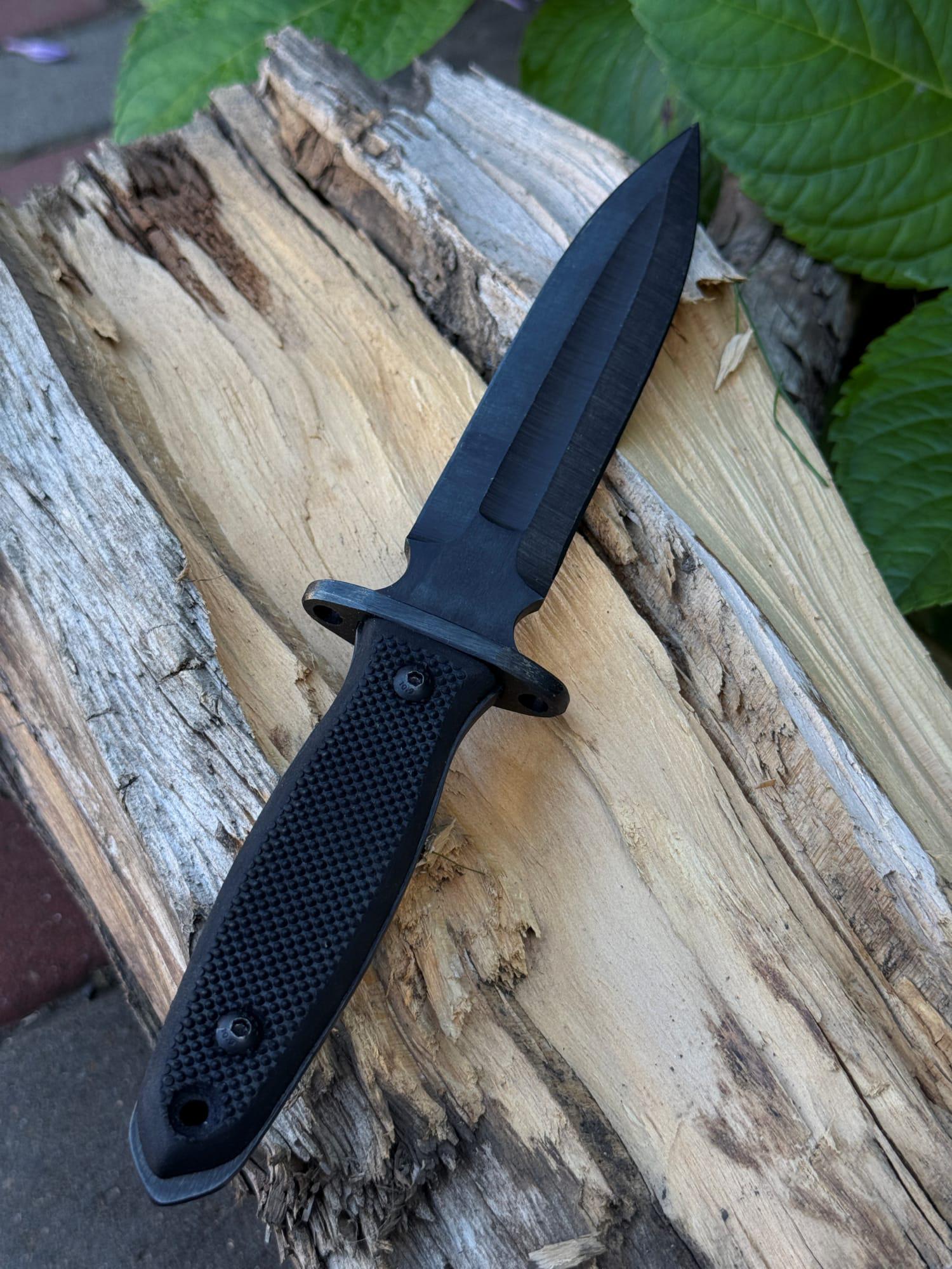 Нож туристический Gorillas BBQ Бокер сталь 60С2А (KN210) - фото 10 Нож туристический Gorillas BBQ Бокер сталь 60С2А (KN210) - фото 10