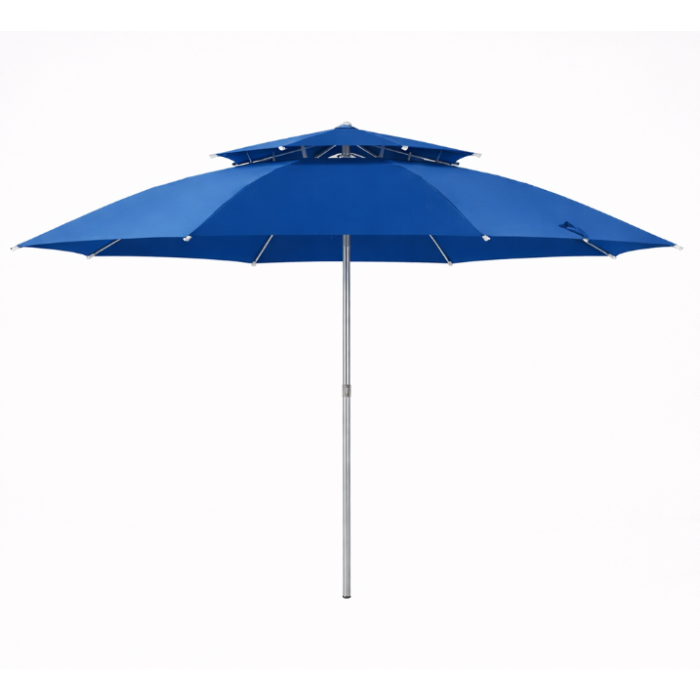 Зонт JTG2025-5 3 м с двойным клапаном и усиленными спицами Синий (JTG2025-5)