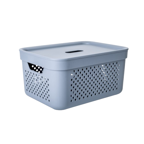 Кошик Алеана Simple 15 л Cірий мат (УТ000102964) Кошик Алеана Simple 15 л Cірий мат (УТ000102964)