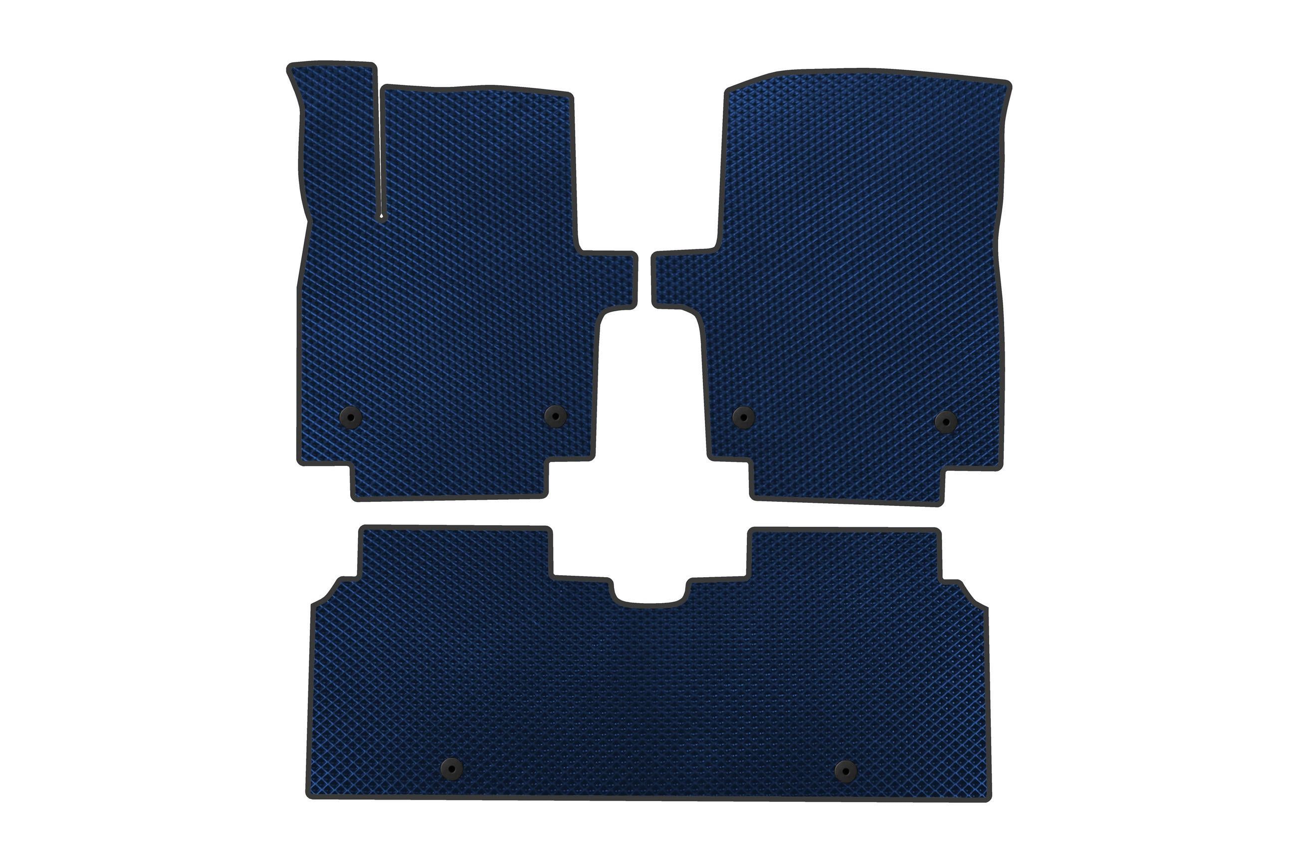 Коврики автомобильные Digital Designs EVA для Kia EV6 2021- гг. этилвинилацетат Синий (183816)