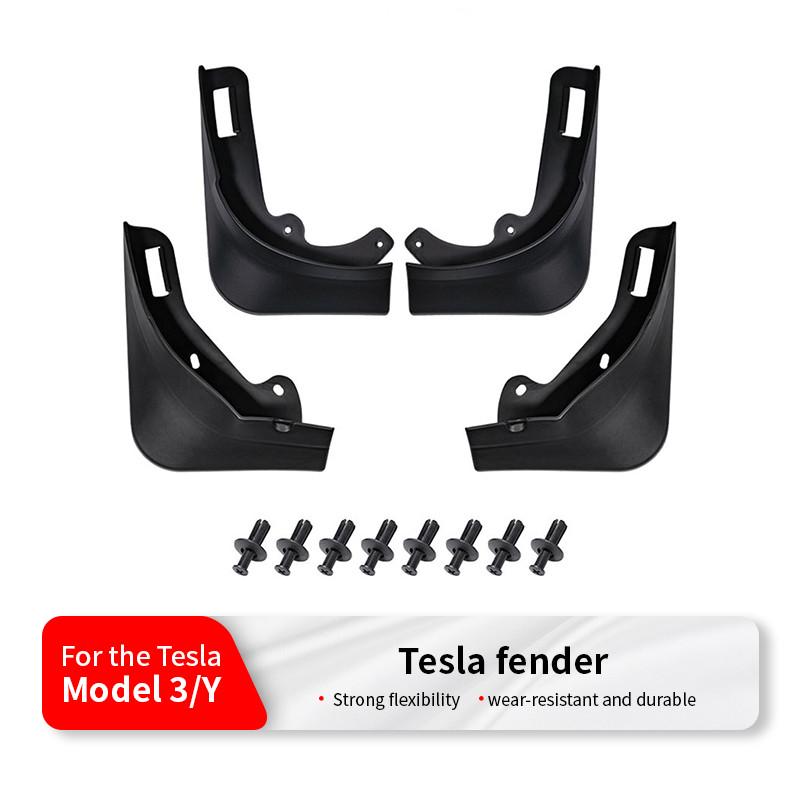 Брызговики Tesla Model 3 (17-23) - фото 2
