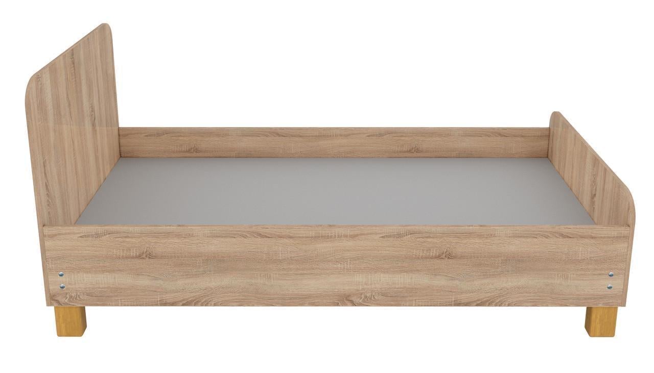 Ліжко МАКСІ-Меблі Сицилія ЕКО 1900х700 Дуб сонома (12005)