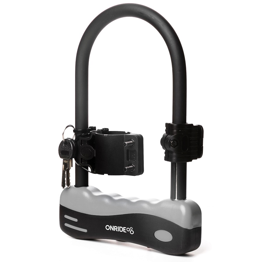 Замок ONRIDE Clamp 10 скоба U-lock з кріпленням 12х108х183 мм