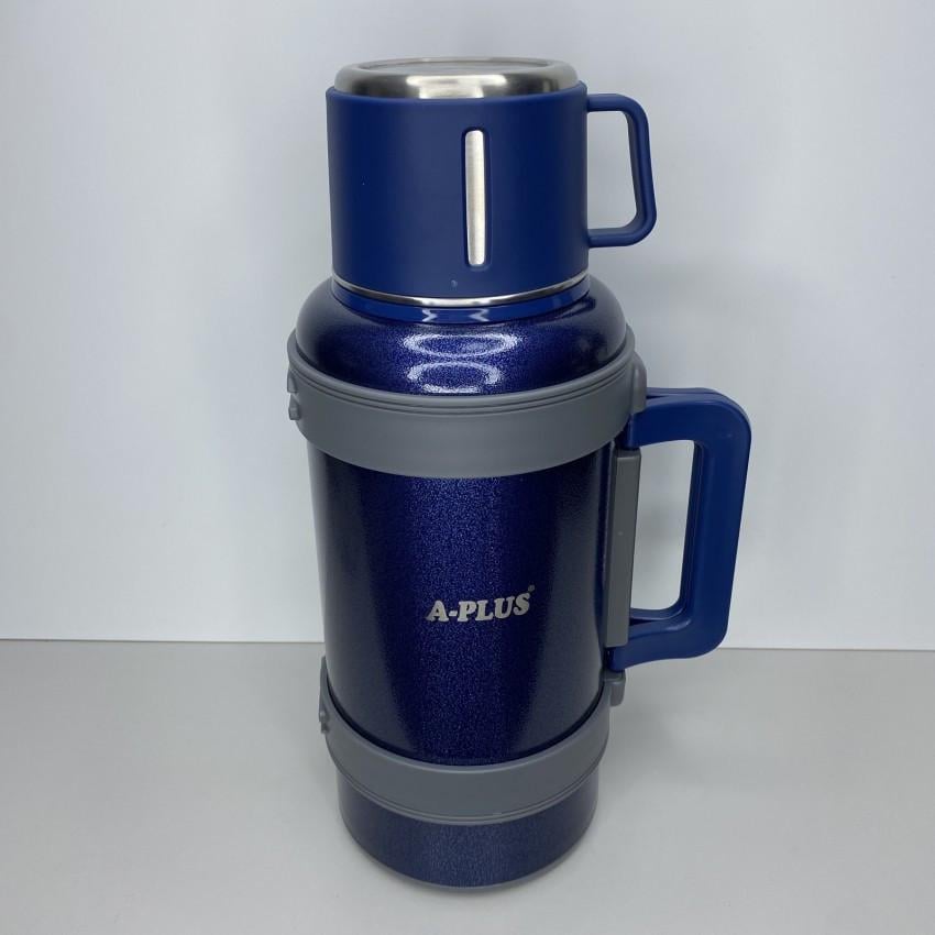 Термос дорожній A-PLUS 1608 із нержавіючої сталі 3 л Синій (1970123696) - фото 3 Термос дорожній A-PLUS 1608 із нержавіючої сталі 3 л Синій (1970123696) - фото 3