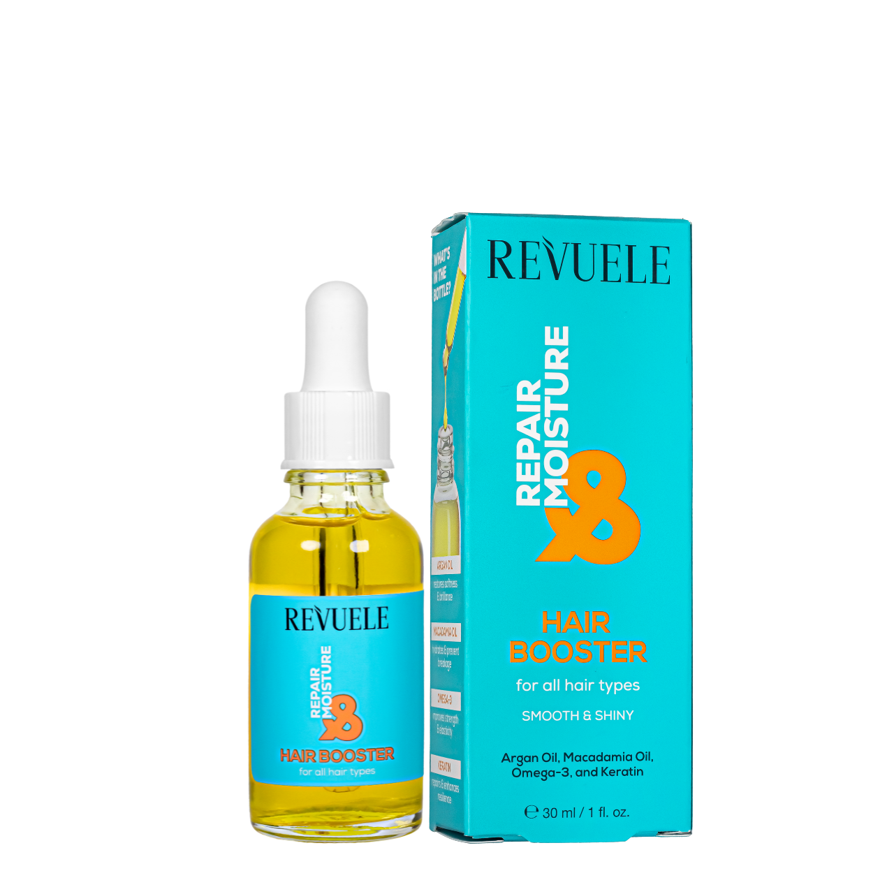 Масло для восстановления волос Revuele Repair & Moisture Hair Booster 30 мл (2241657628)