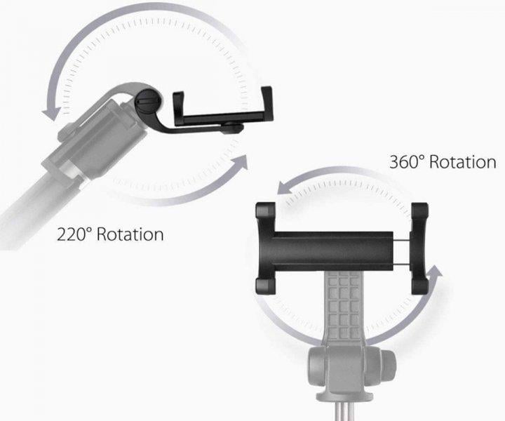 Монопод-трипод с пультом Bluetooth Unit L01 - фото 7