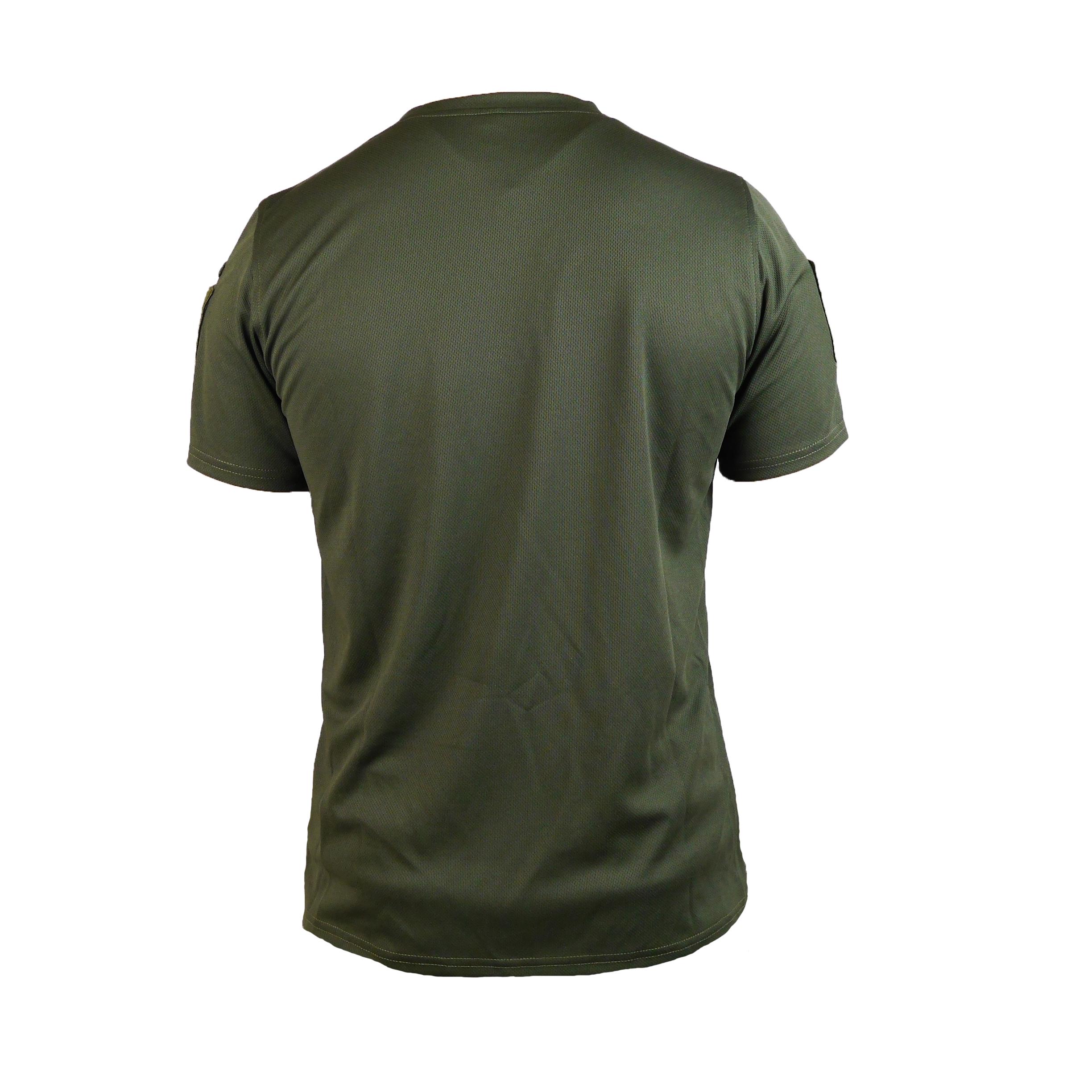 Футболка CoolMax S з велкро панелями Хакі (1112-S) - фото 3 Футболка CoolMax S з велкро панелями Хакі (1112-S) - фото 3