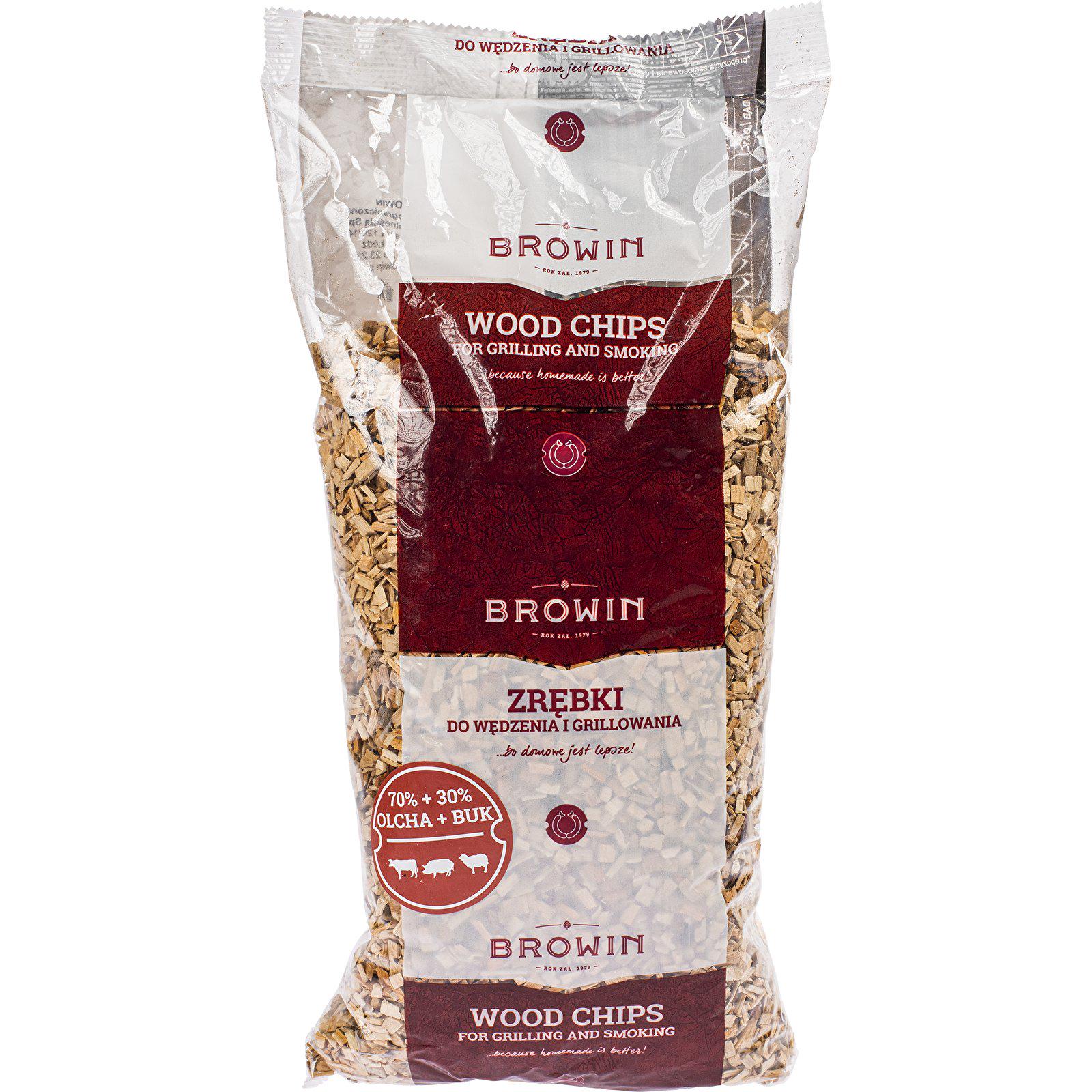 Тріска для копчення Browin вільха/бук 750 г